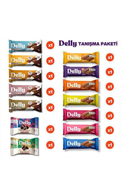 Delly 14 Adet Tanışma Paketi